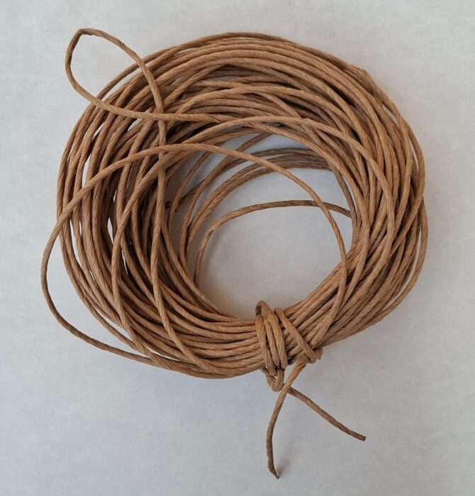 Twisted Paper Ropes (Cords) - Brown