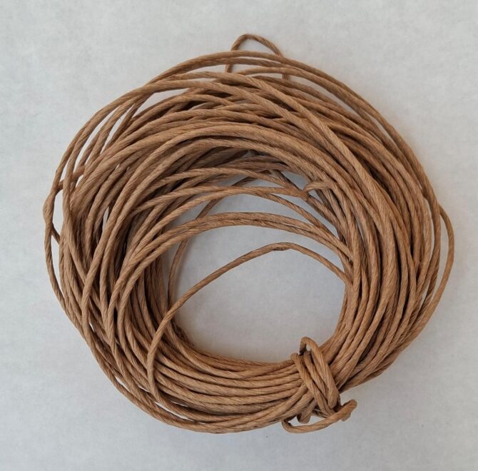 Twisted Paper Ropes (Cords) - Brown