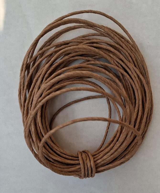 Twisted Paper Ropes (Cords) - Brown